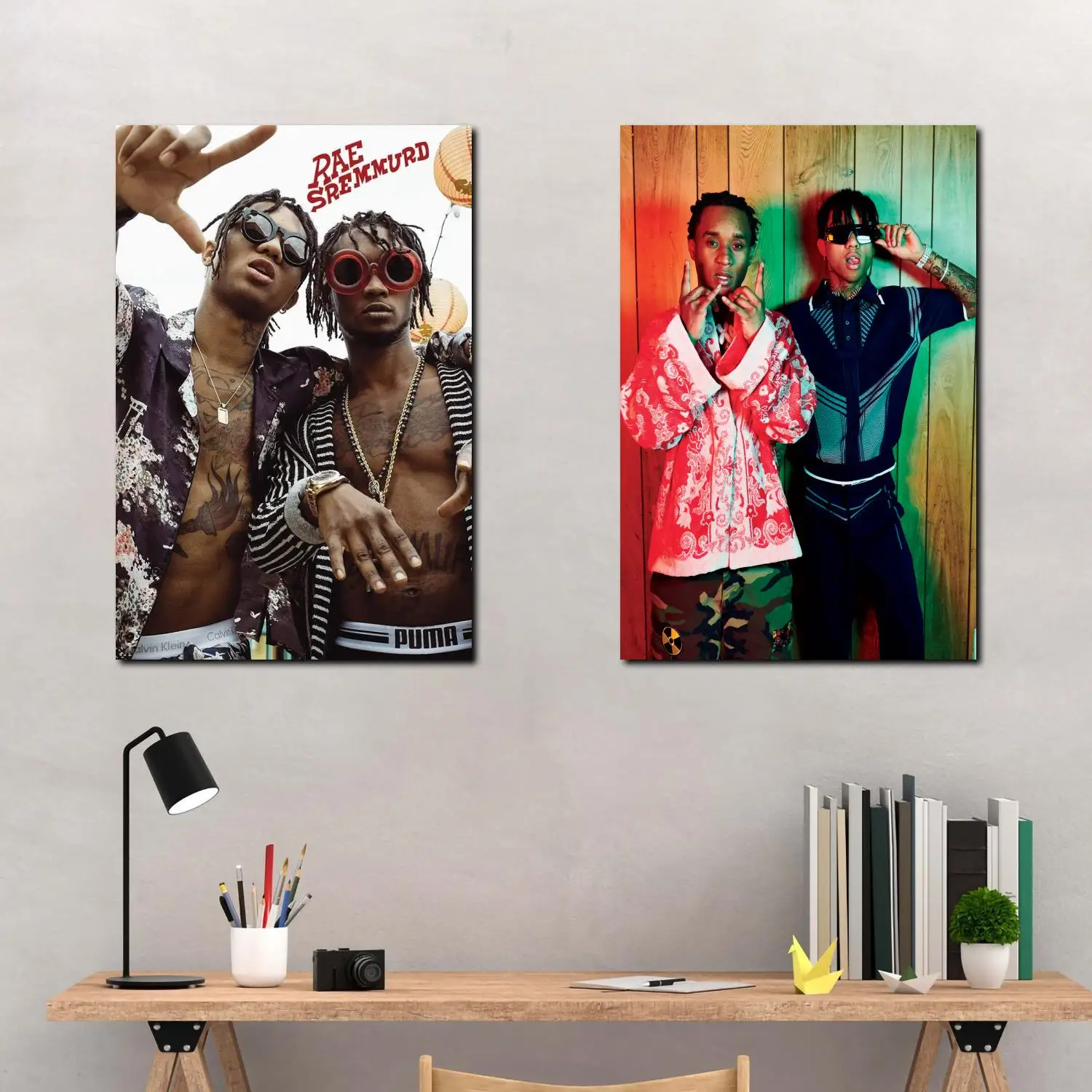 Холст rae sremmurd Singer, художественный плакат и Настенная картина, современный семейный Декор для спальни, плакаты