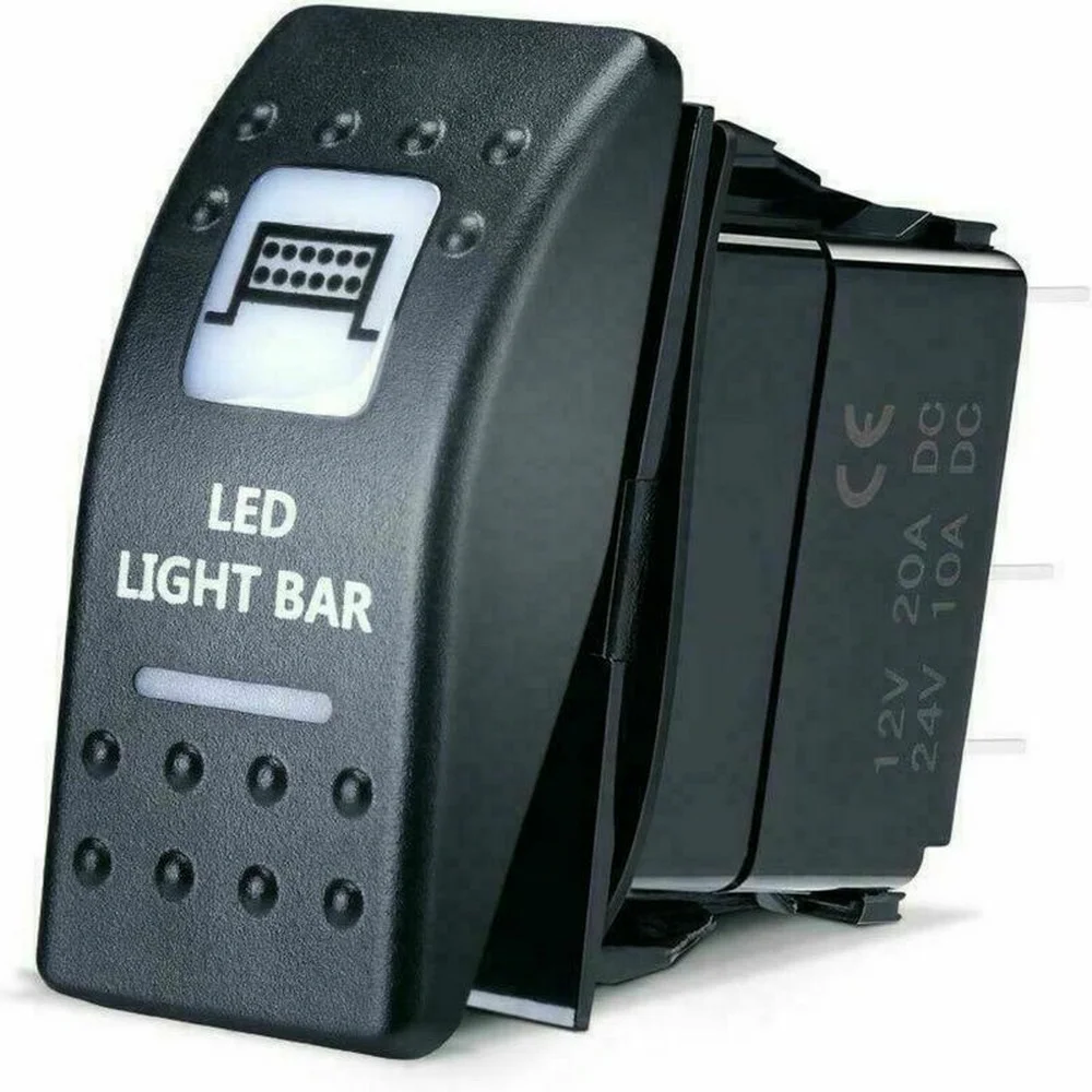 

LED Light BAR SWITCH Lamp White switch For Can AM Maverick X3 Commander Defnder