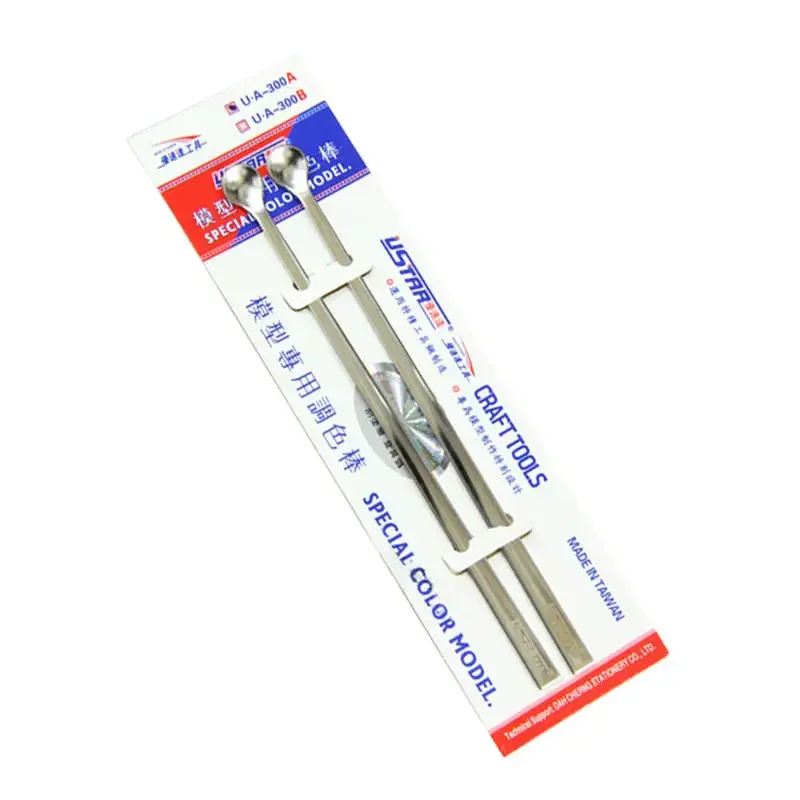 

2 шт./компл. U-STAR UA-300A, мешалки для краски из нержавеющей стали, сделано в Тайвань, набор инструментов для моделей