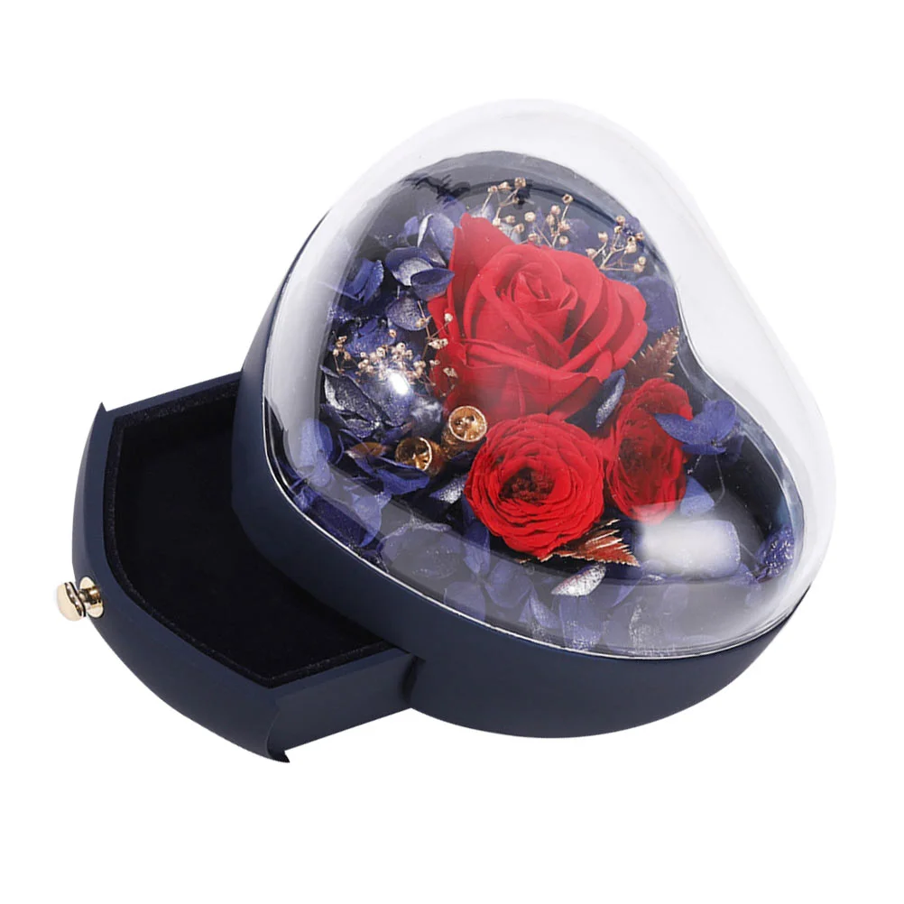 

1pc Jewelry Box Romantic Valentine's Day Gift Box Decorative Packing Box