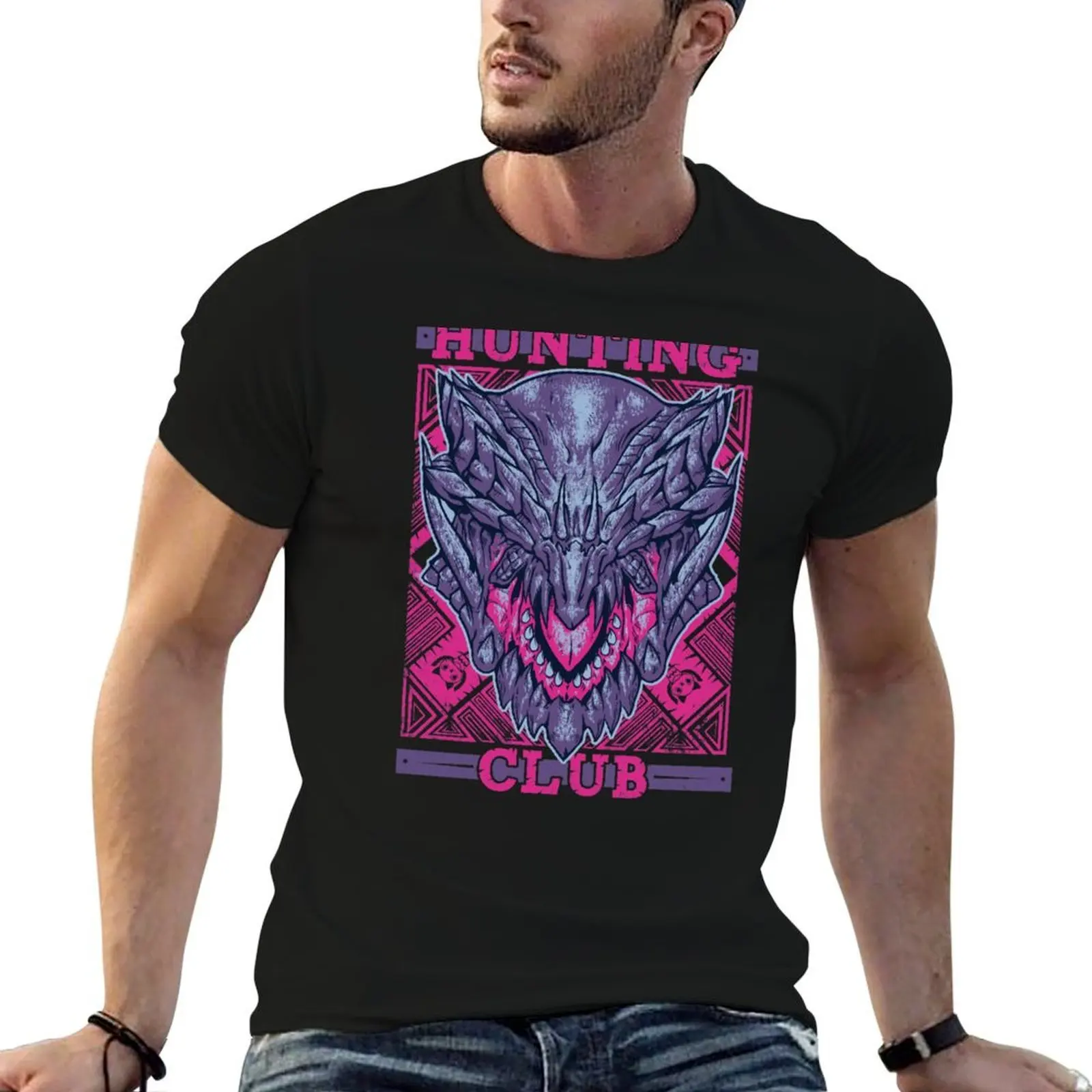 Фото Охотничий клуб: футболка Gore Magala, забавные футболки, хлопковые мужские футболки для мужчин, повседневная футболка №1