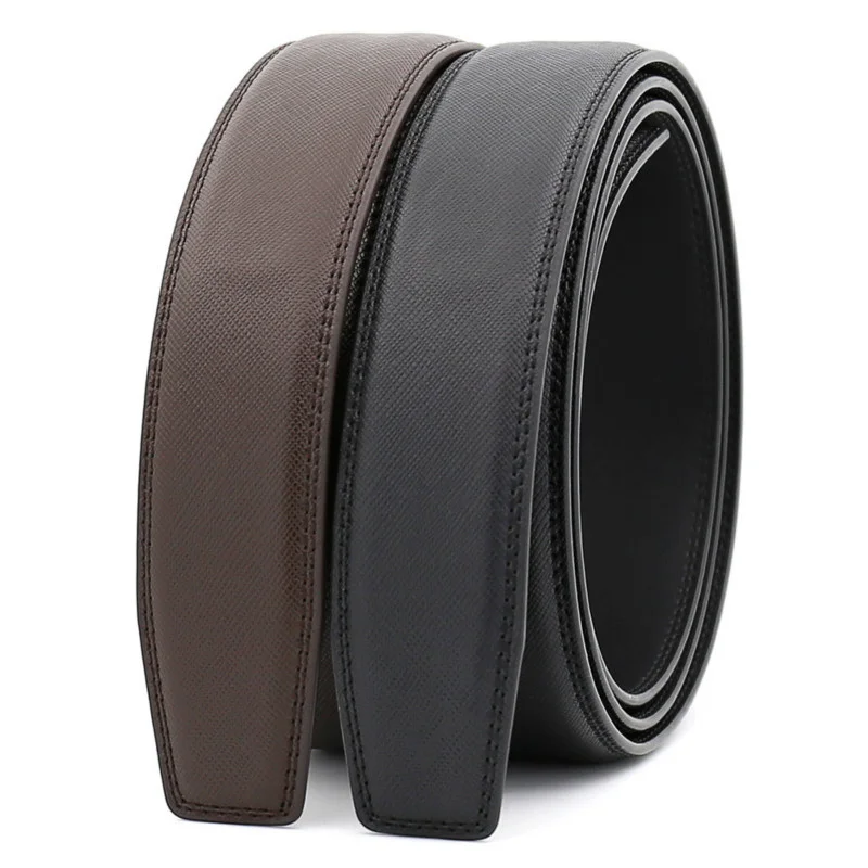 new Luxury Brand Belts for Men High Quality Male Strap Genuine Leather Waisand Ceinture Homme,No Buckle 3.1cm LY131-3303