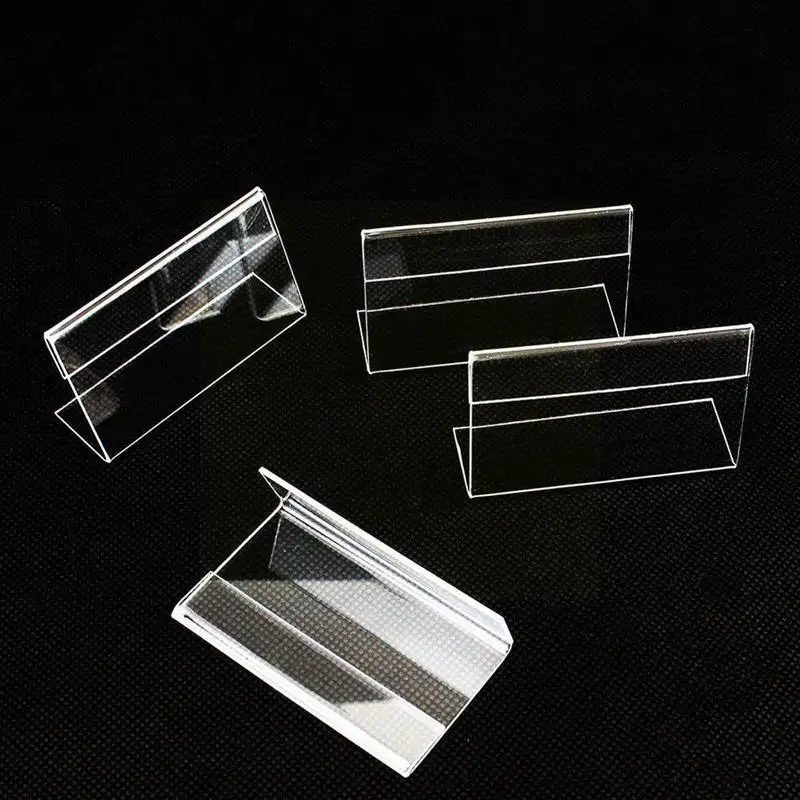 

10 шт., мини-держатель для таблички с именем, 6x4 см