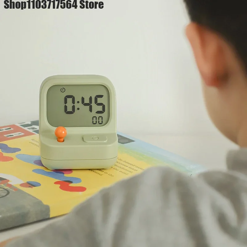 Игровая консоль Будильник Повтор бесшумные часы таймер двойного использования