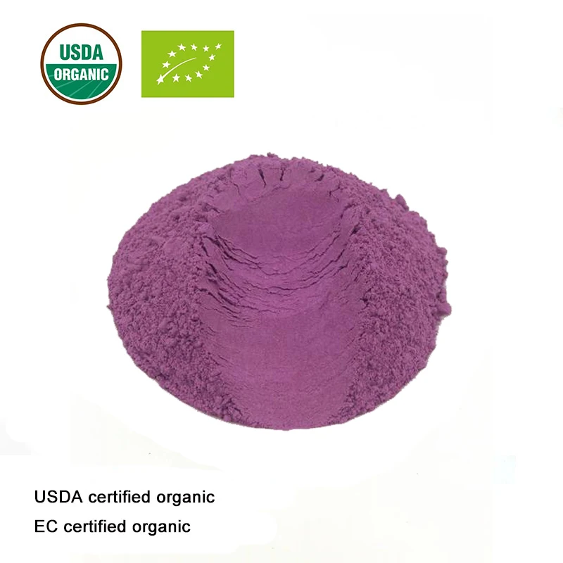 

USDA and EC Certified Organic purple sweet potato p-owder purple potato p-owder sweet potato p-owder