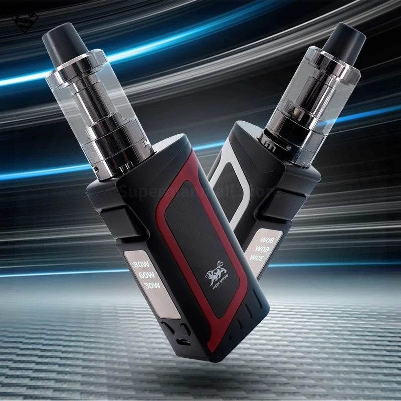 

Vape LS80W Box Mod Kit Smoke Vapor 2000mah Build-in Battery Box Mod Vape Kit Electronic Cigarette Vape Electric Smoking