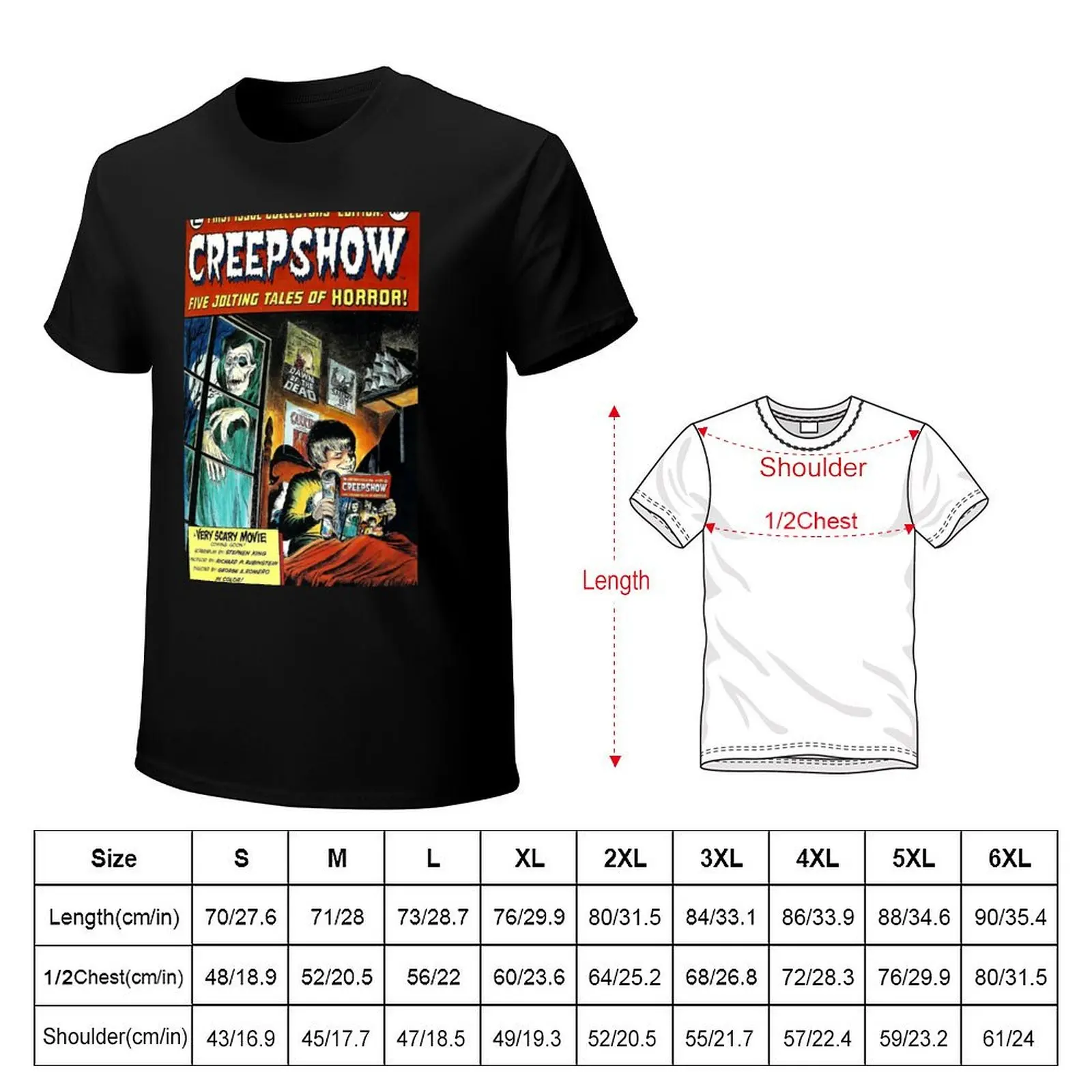 Фото Футболка Creepshow для летних видов спорта, быстросохнущая. №2