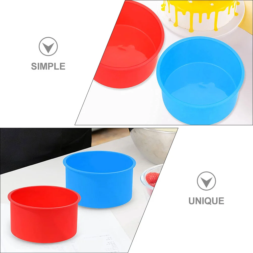 4 шт. противень для выпечки пончиков De Para Gelatinas дюймовый силиконовый