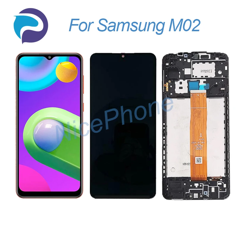 

ЖК-экран Samsung M02 + сенсорный дигитайзер дисплей 1560*720 SM-M022F/F/DS/G/DS M02 ЖК-экран дисплей