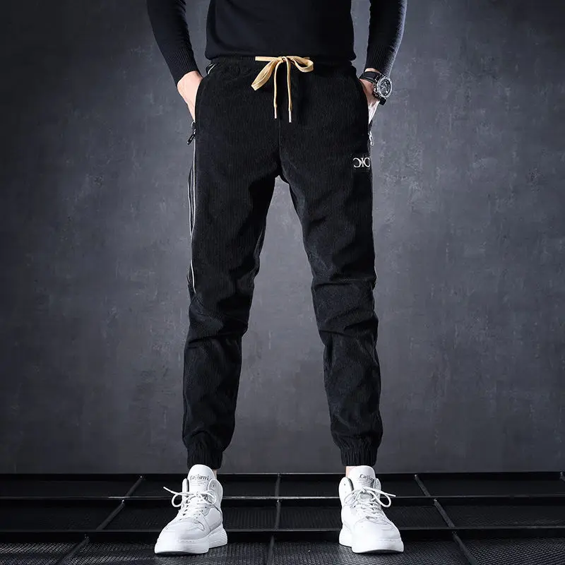 

Высококачественные мужские уличные модные бриджи, свободные брюки-султанки для бега, молодежные модные сексуальные брюки;