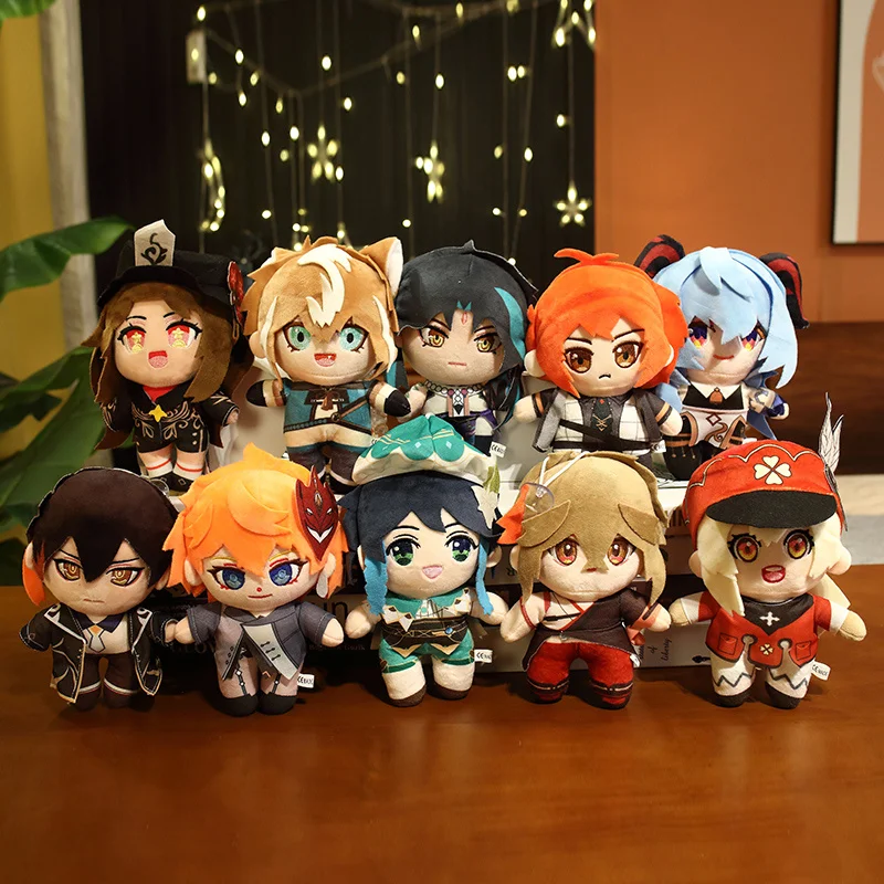 

Genshin Impact Game Peripheral Animation Slim Plush Toy Pendant Doll Children Doll Doll anime Gift