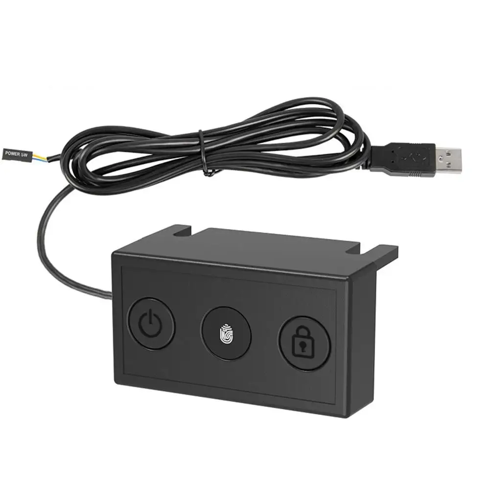 USB считыватель отпечатков пальцев GRWIBEOU черный