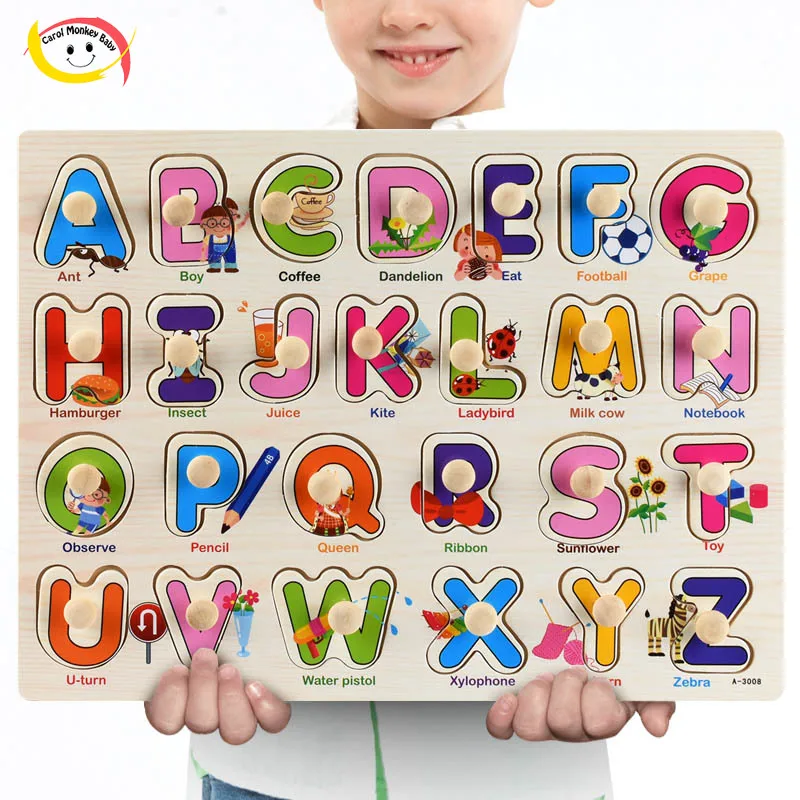 Деревянная 3D-головоломка для девочек животные фрукты овощи познавательные