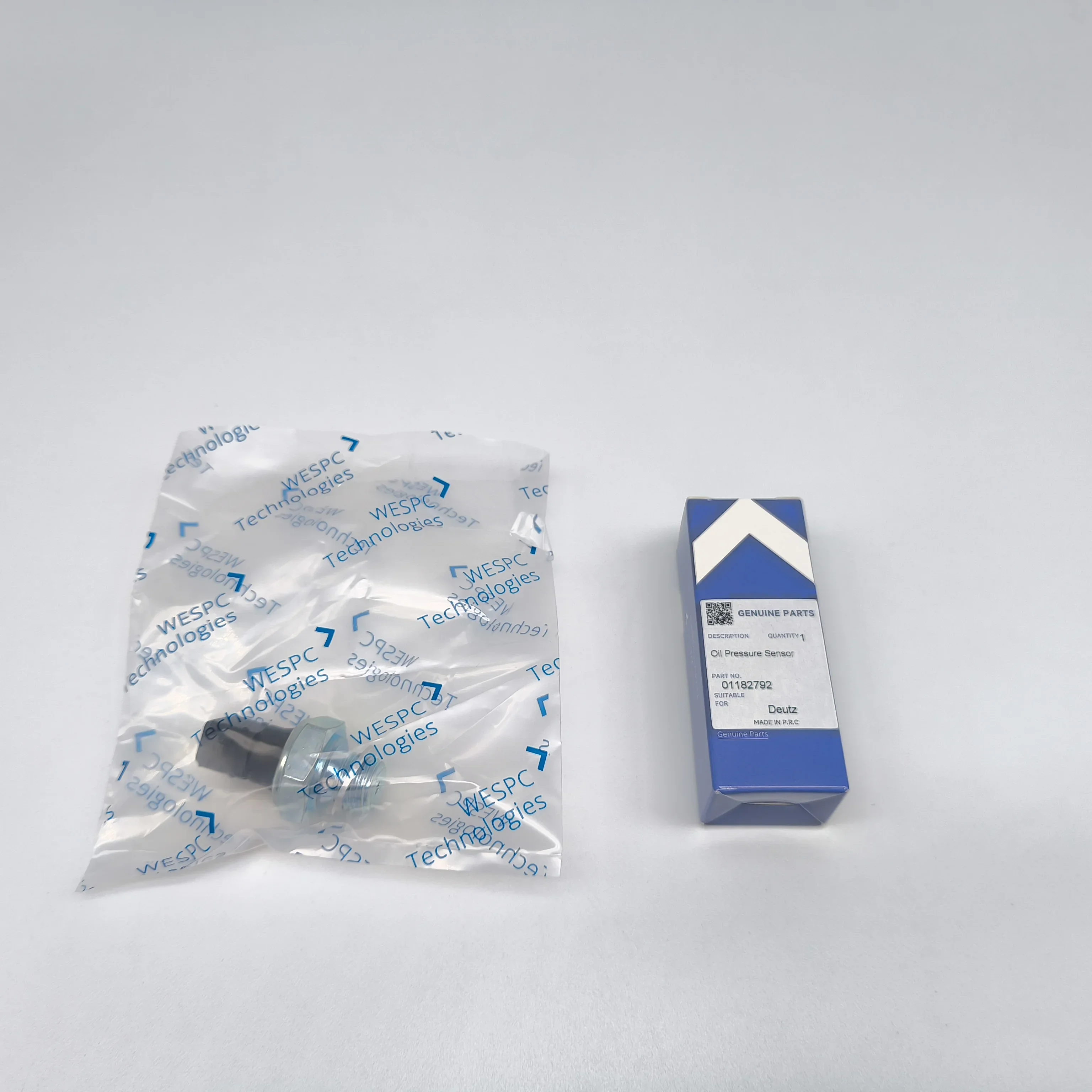 Переключатель датчика давления масла 01182792 WESPC. Подходит для двигателя Deutz BF4M1012 1013