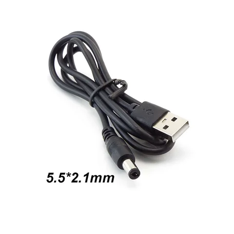 USB кабель адаптер 5,5 мм x 2,1 мм