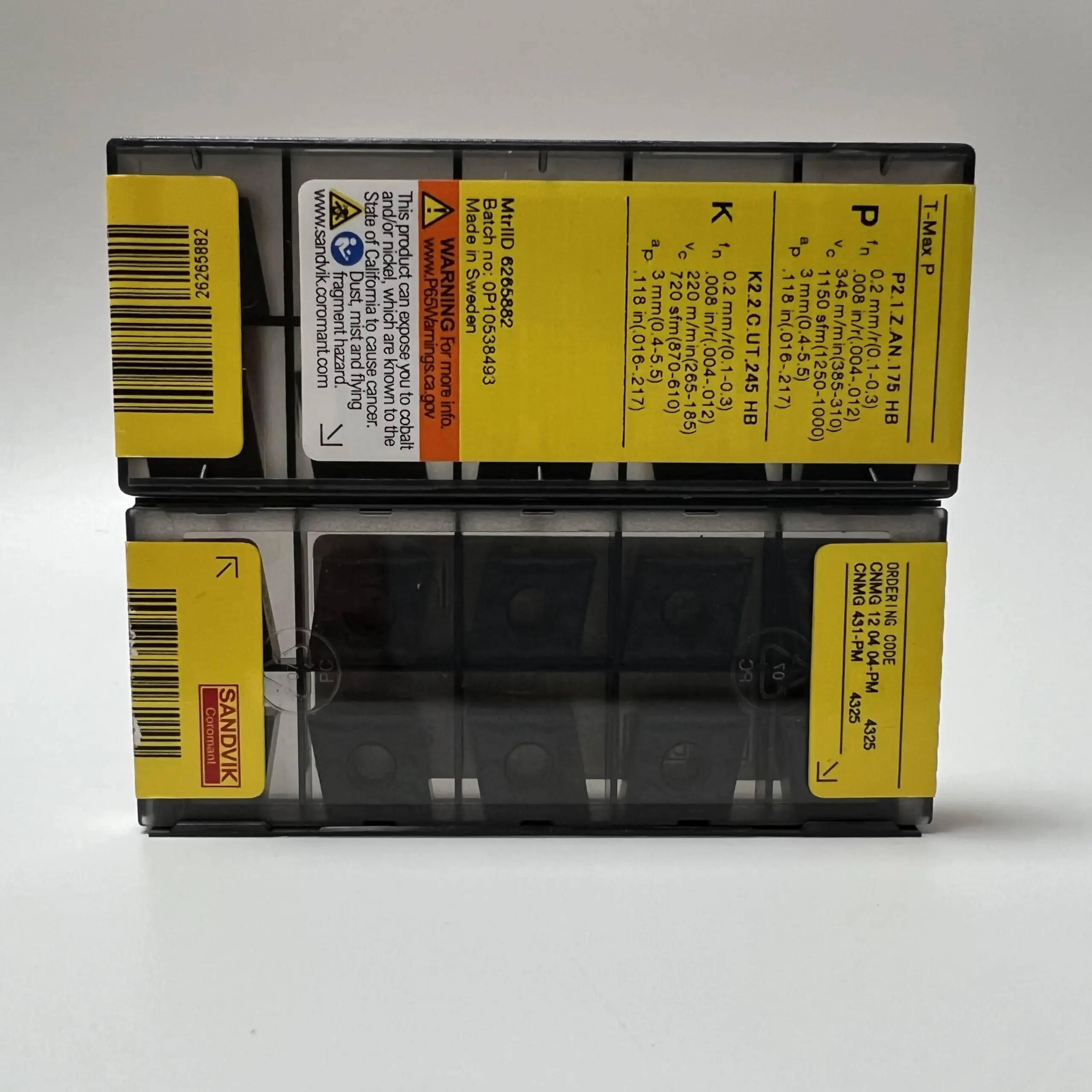 Оригинальное лезвие CNMG 120404 -PM 4325 / 120408 Ostrze z węglików spiekanych CNC 10 sztuk