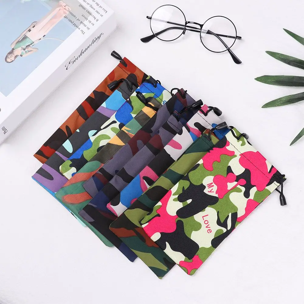 

Random Color New Accessories Waterproof Soft Eyeglass Container Eyewear Bag Reading Glasses Cases Glasses Cloth Bags