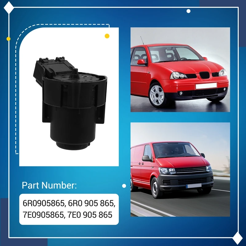Стартер замка зажигания для VW Polo Amarok Transporter 2010-2016 Skoda Citigo 12-16 Seat Ibiza 6R0905865 7E0905865