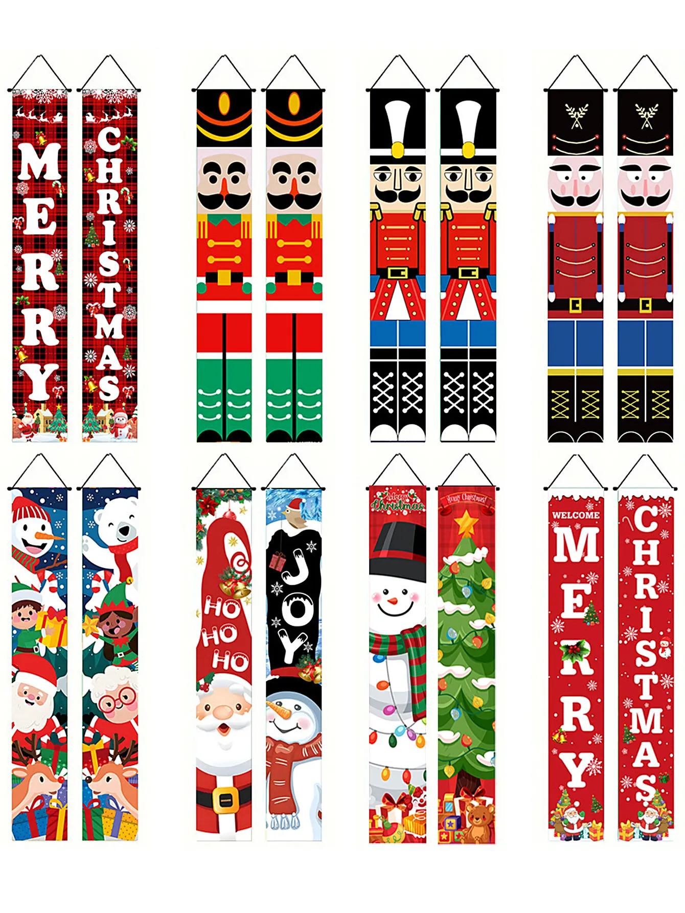 Рождественская Дверная Занавеска В Виде Рыцаря С Праздничными Украшениями -