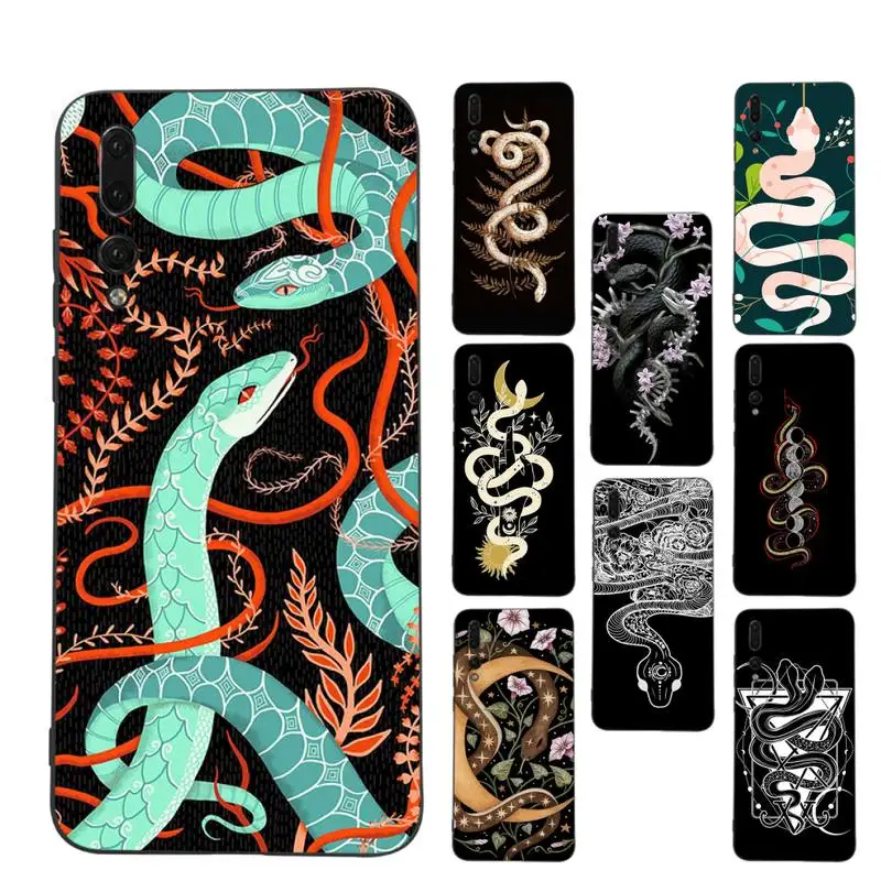 

snake Phone Case for Huawei Honor 10 i 8X C 5A 20 9 10 30 lite pro Voew 10 20 V30