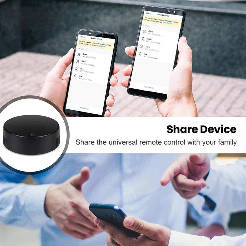 Смарт-датчик влажности воздуха Tuya инфракрасный сенсор с дистанционным