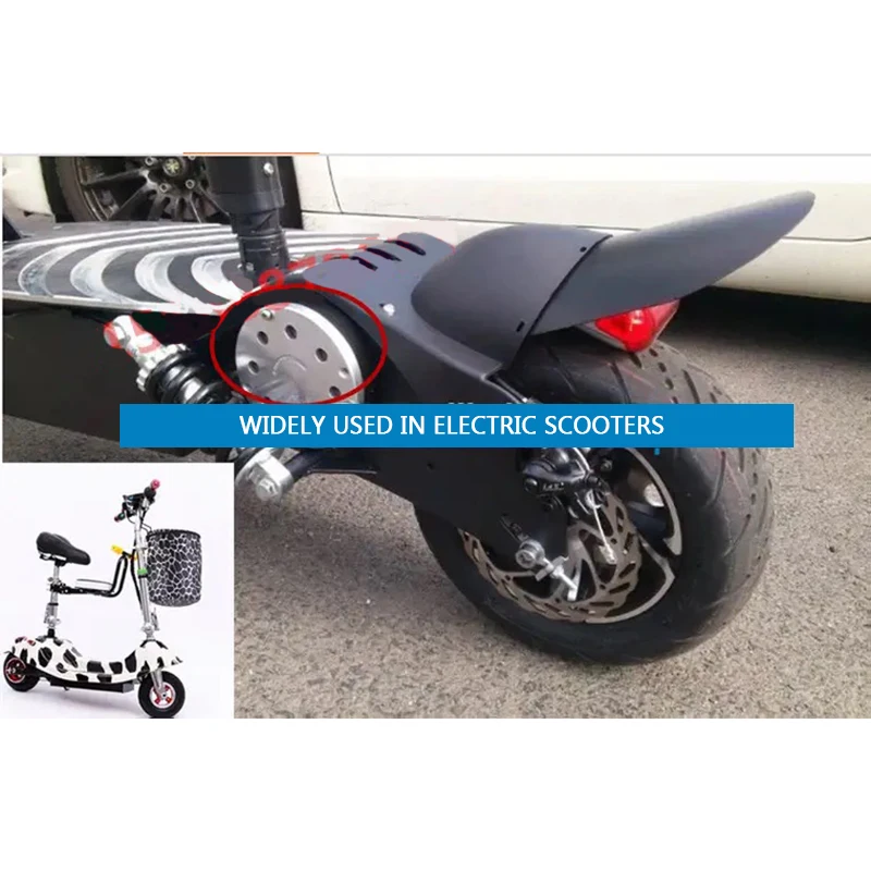 500W24V36V4 8V постоянный магнит DC высокоскоростной матовый скутер MY1020