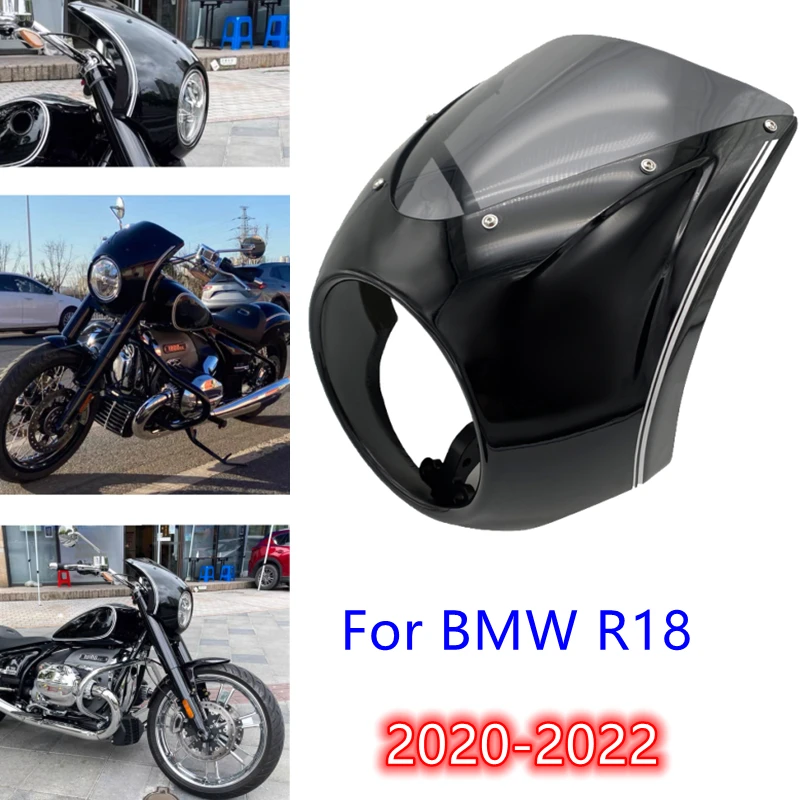 

Windshield Windscreen For BMW R18 2020 2021 2022 High Quality Headlight fairing Mount Kit for R 18 2020 2021 Motorcycle Parts