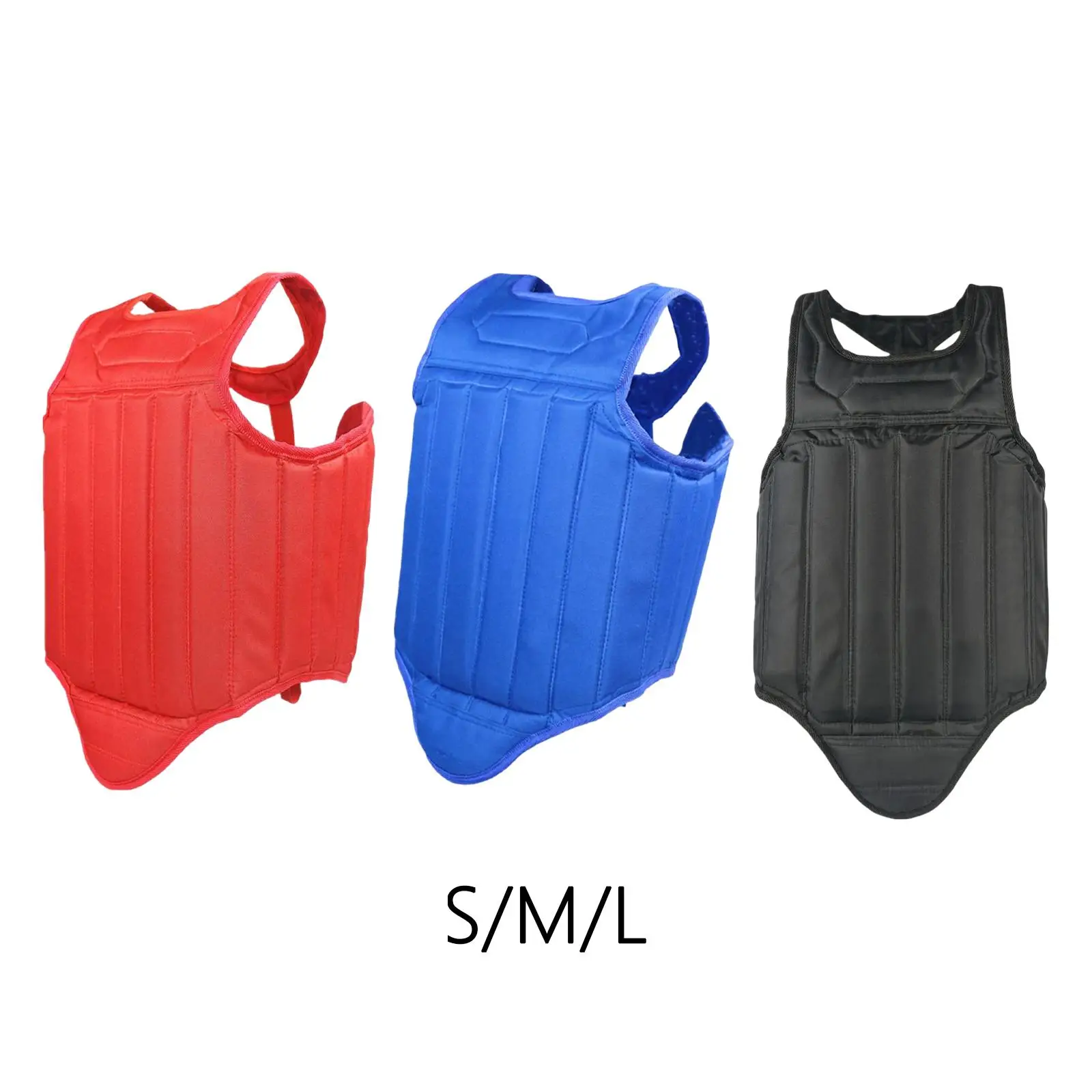 

Unisex Karate Chest Guard Taekwondo Protector Rib Shield Muay Thai Mma Body Protector for Boxing Kickboxing Sanda Equipment