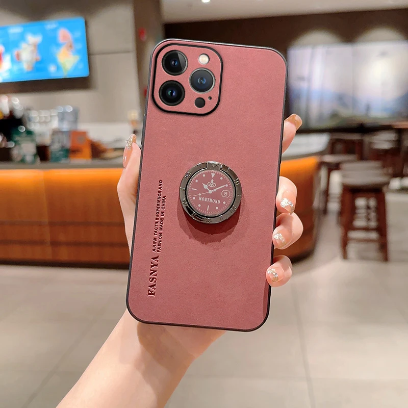 Чехол из овечьей кожи с кольцом-держателем для телефона раньше OPPO Find X2 X3 Neo X5 Lite X6