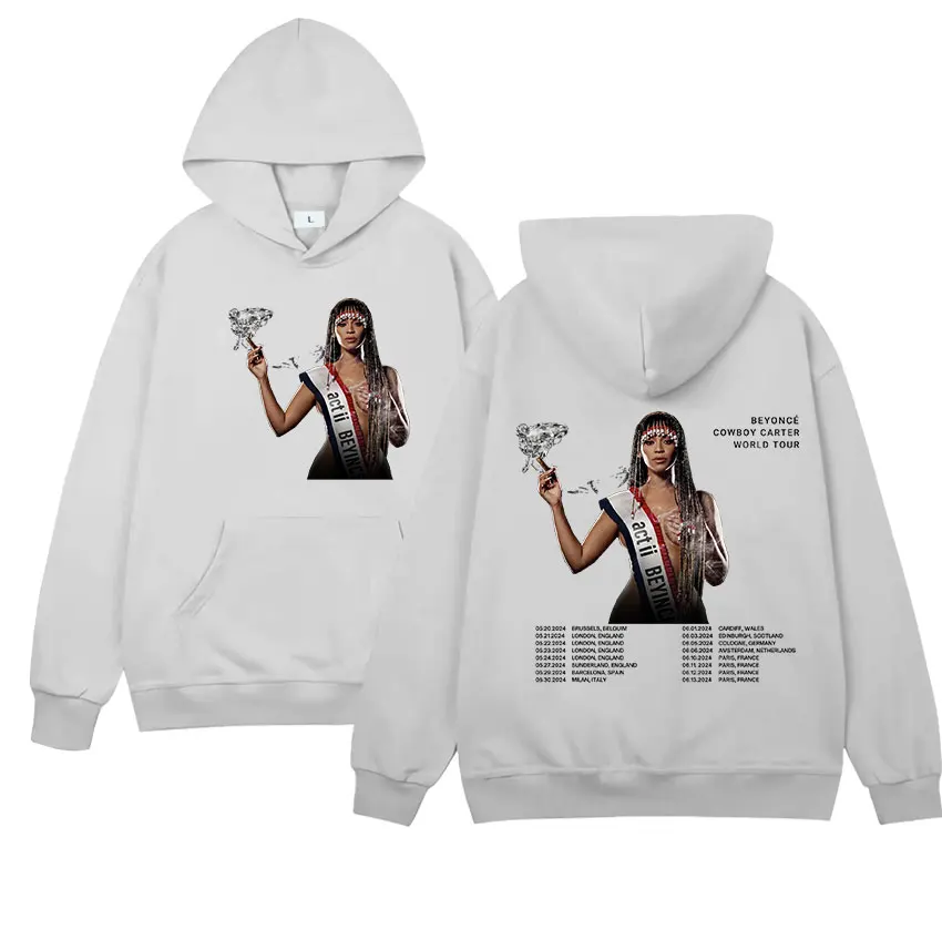 Бейонсе Ковбой Картер World Tour 2025 Новый альбом Толстовка Мужчины Женщины мода