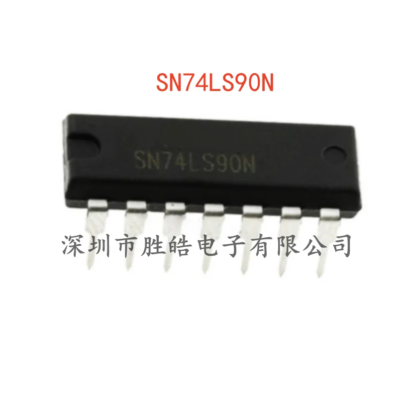 

(2 шт.) Новый SN74LS90N SN74LS90 бинарный/Quintic десятичный обратный чип прямая в интегрированной схеме DIP-14
