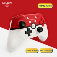 wireless support bluetooth gamepad for nintendo switch pro ns lite pc nfc 6 axis controller for switch