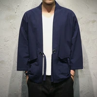 mrgb mens fashion basic kimono shirts spring summer solid oversized men 100 cotton cardigan shirt casual loose man shirts top