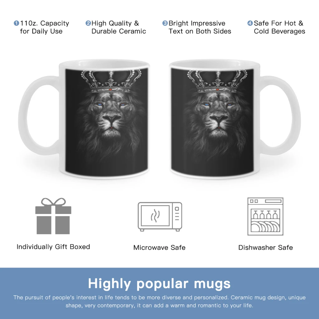 Бесплатная доставка керамическая чашка с изображением диких животных в костюме