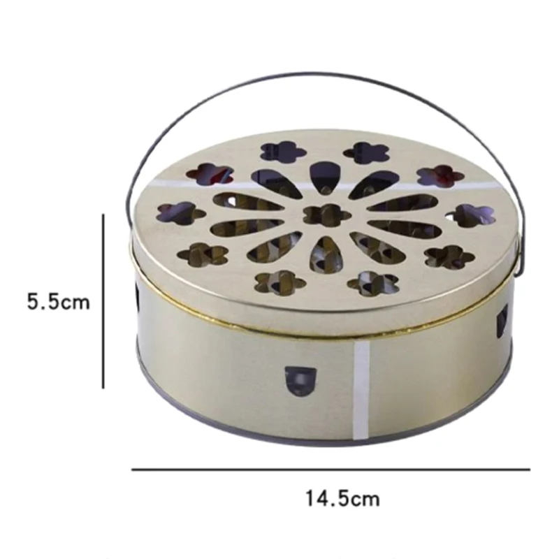 Портативный держатель для комаров поддон спирали от насекомых сандалового