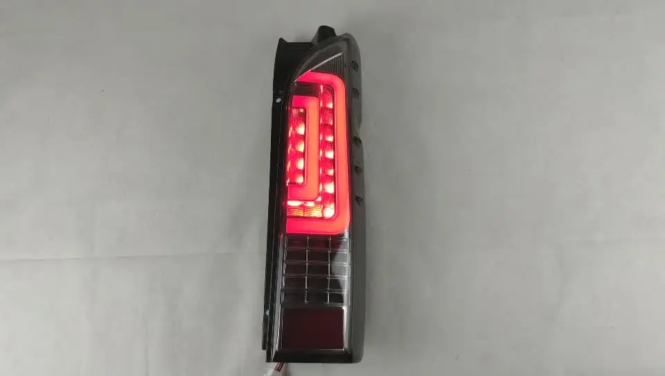 

Car LED Chrome Tail Light FOR TOYOTA HIACE bus van 2005 - 2019 Car cover parts Taillight Stop Lamp Rear Brake Accessories