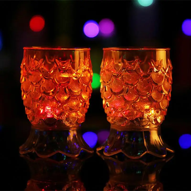 

Мерцающий стеклянный бокал, люминесцентный бокал для вина, мерцающий бокал для сока, бокал для пива, романтическая тема, Мерцающая посуда для напитков