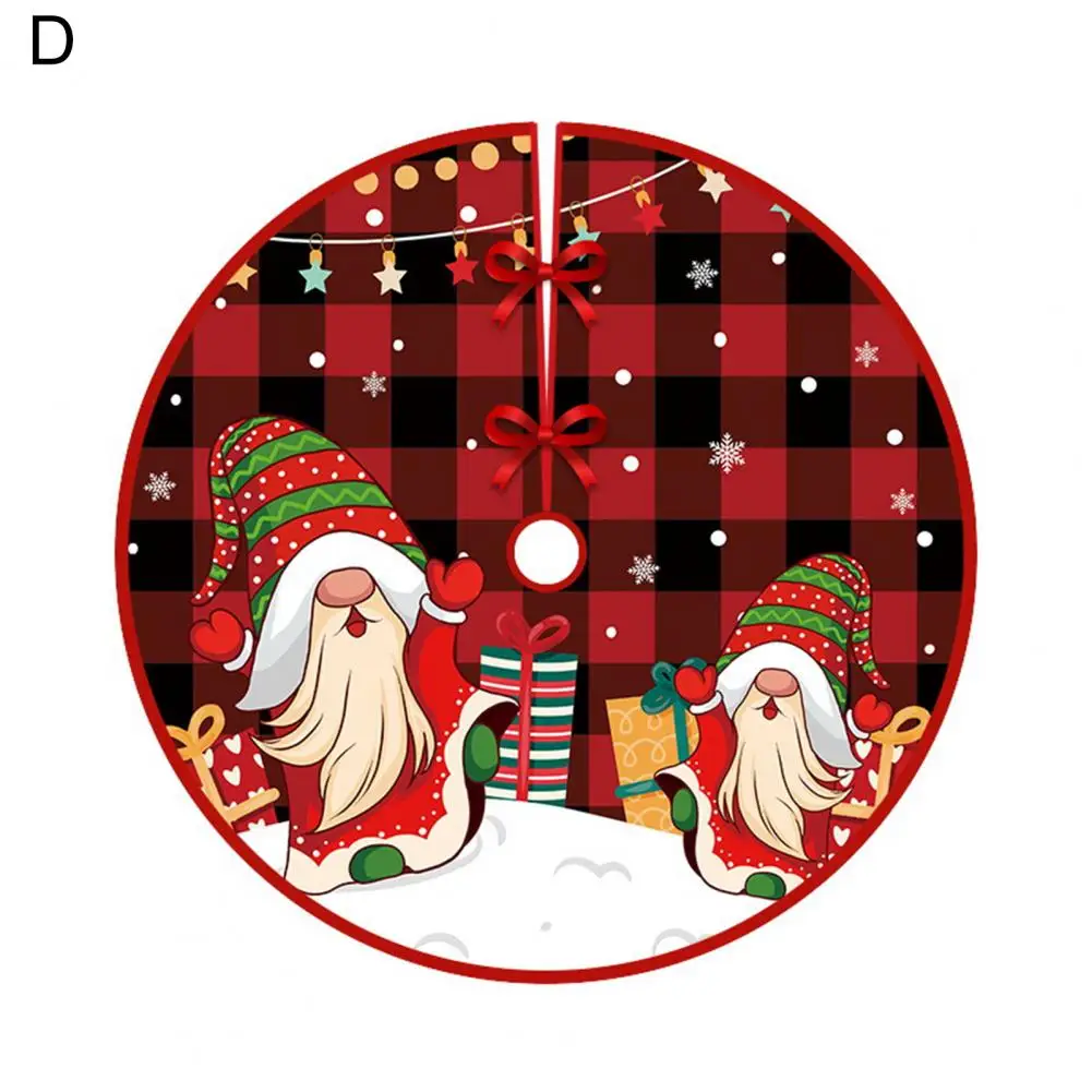 

Отличное Рождественское украшение для помещения, юбка на елку, Рождественский напольный коврик, моющийся дизайн сцены