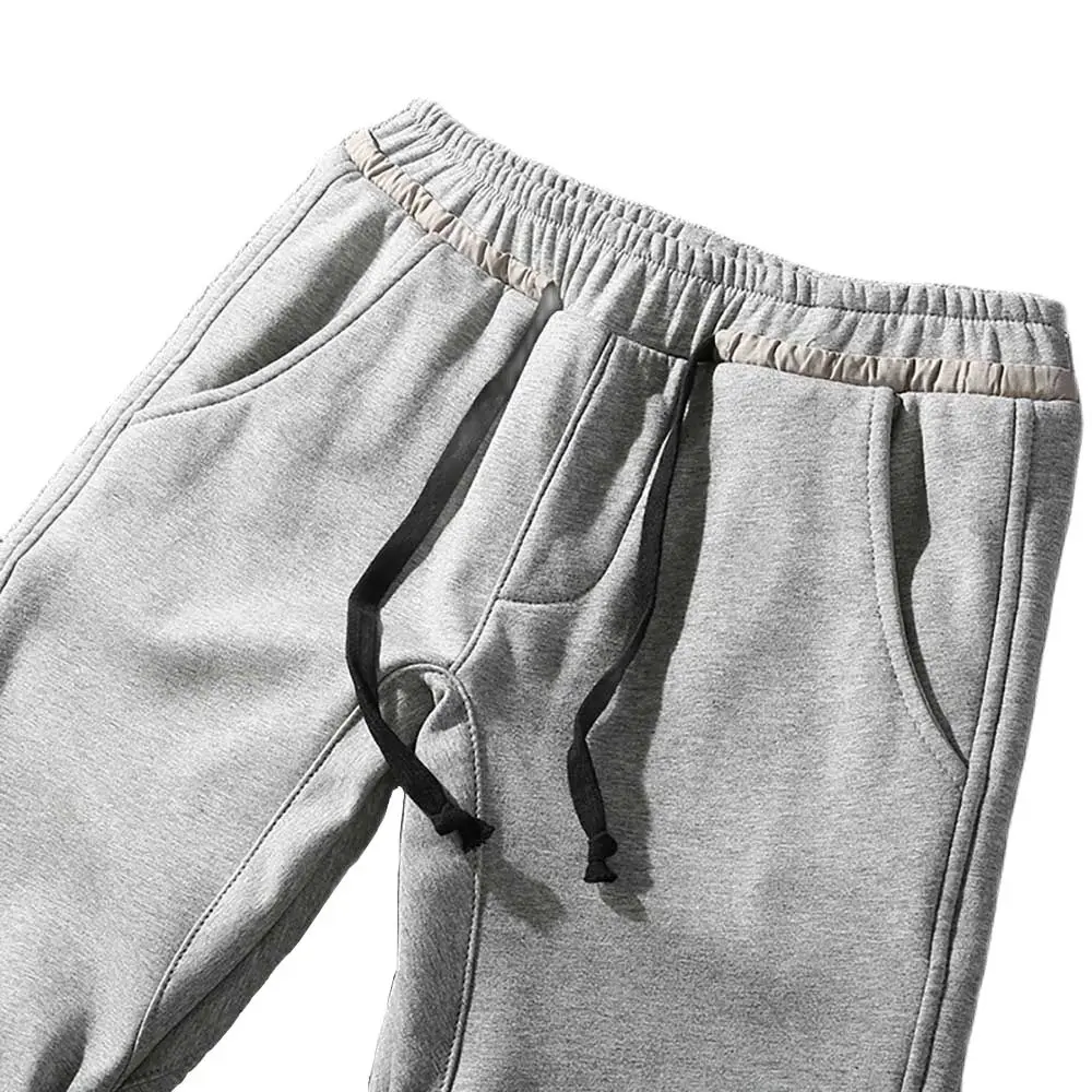 Джоггеры мужские на флисе повседневные спортивные штаны облегающие брюки