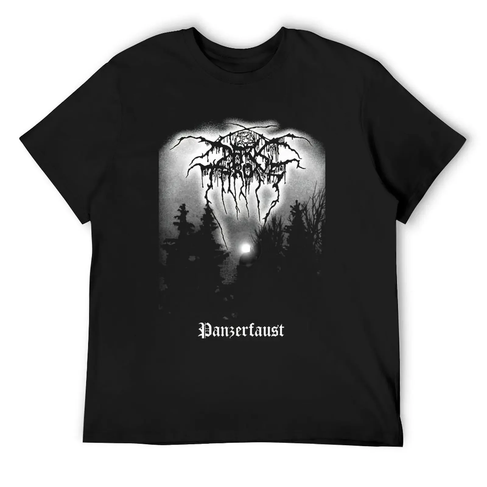 Футболка Darkthrone Panzerfaust с короткими рукавами мужские футболки рисунком аниме