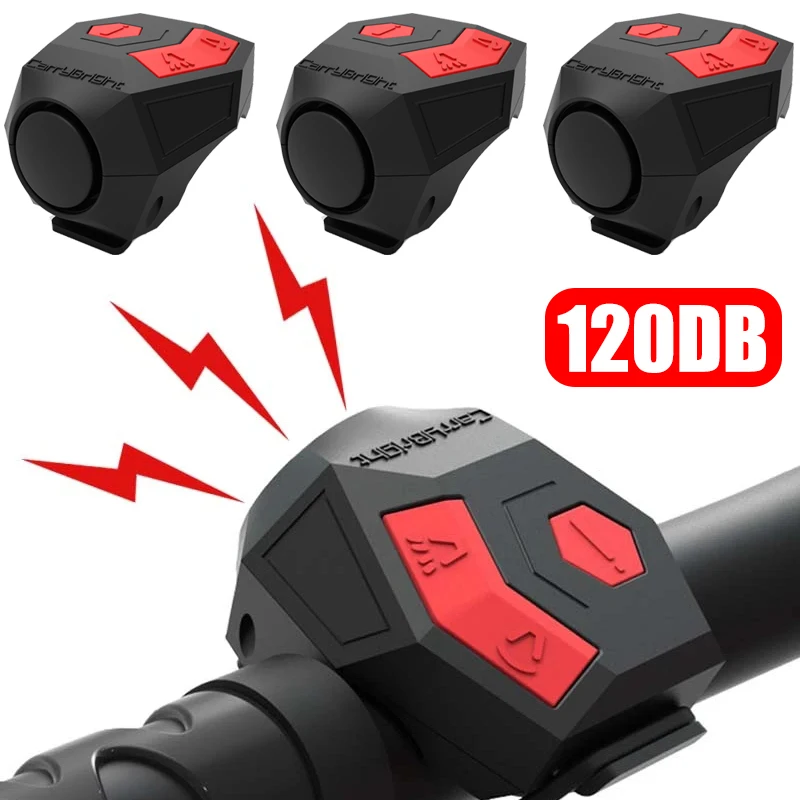 Horn Loud Bike Bell With Warning Sound Bike Horns With Warning Sound And Battery For Kids Scooters Bikes