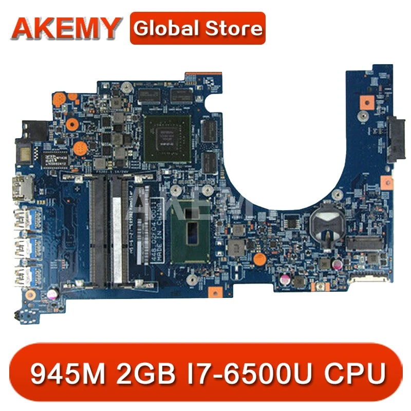 

Akemy For Acer VN7-572 VN7-572G laptop motherboard I7-6500U CPU 945M 2GB 14306-1M 448.06C08.001M 448.06C09.001M NBG6G11002