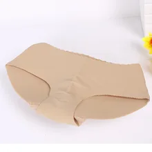 Culotte Invisible sans couture pour femme, sous vêtement taille basse, faux fesses, rehausseur, faux cul  (2)