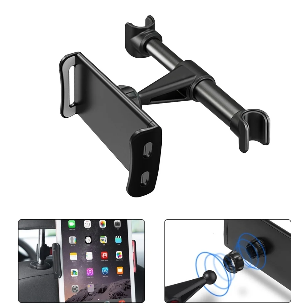 

Универсальный автомобильный держатель для планшета 4-11 дюймов для iPad Air 1 Air 2 Pro 9,7, подставка для заднего сиденья, автомобильные аксессуары дл...