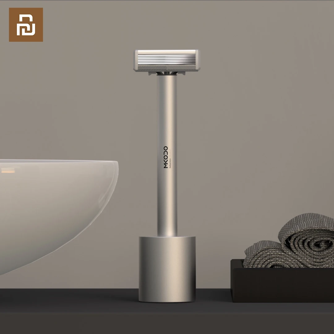 

Youpin MKODO Sensing Shaver Induction and Manual Dual Mode Face Shaver High Frequency Shock 3D Electric Shaving Steel For Men