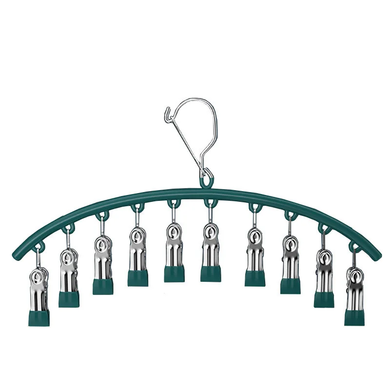 

Сушилка для белья из нержавеющей стали с 10 зажимами