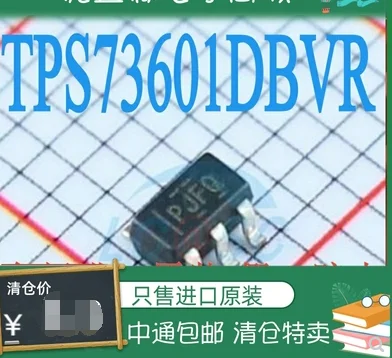 

[10pcs original: TPS73601DBVRG4 TPS73601DBVR TPS73601DBVT TPS73601 PJFQ - IC REG LIN POS Adj.(1.2 to 5.5V) 400MA SOT23-5 100%New