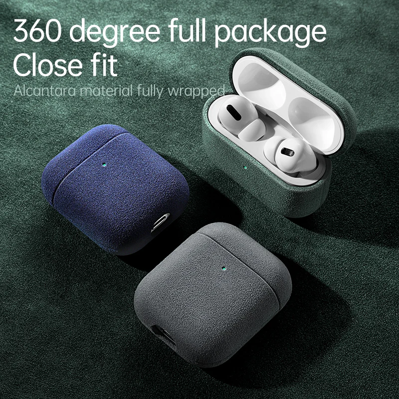 

For Apple Airpods pro case for AirPods 1/2/3 case Wireless bluetooth headset Mini Shockproof Cover Turn fur