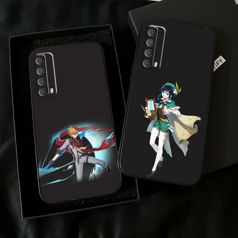 

Genshin Impact Project Game Phone Case For Huawei P Smart Z 2019 2021 P20 P20 Lite Pro P30 Lite Pro P40 P40 Lite 5G Coque Funda