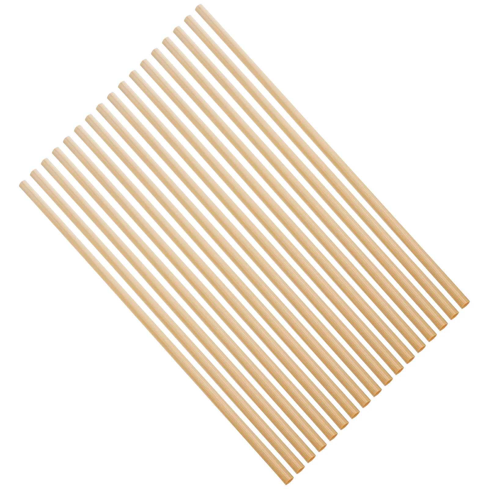 100 шт. соломинки практичные товары для вечеринок натуральный смузи фестиваль